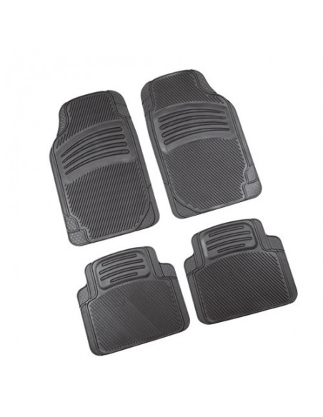 4 TAPPETI GOMMA GRIGI UNIVERSALI "NIPPO"