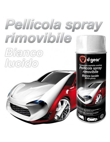 VERNICE PELLICOLA RIMOVIBILE SPRAY BIANCO LUCIDO 400ml