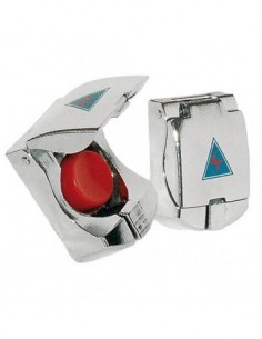 INTERRUTTORE AERONAUTICO BUTTON CROMATO