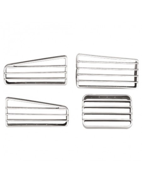 BOCCHETTE ARIA IN ABS CROMATE PER VOLKSWAGEN GOLF 3 1991-1997