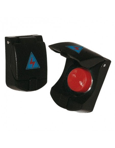 INTERRUTTORE AERONAUTICO BUTTON NERO