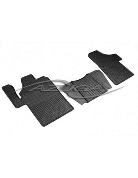 3 TAPPETI GOMMA NERI MERCEDES VITO/VIANO dal 2003-