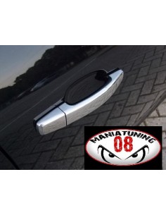 4 MANIGLIE PORTIERE CROMATE CHEVROLET CAPTIVA dal 2006-
