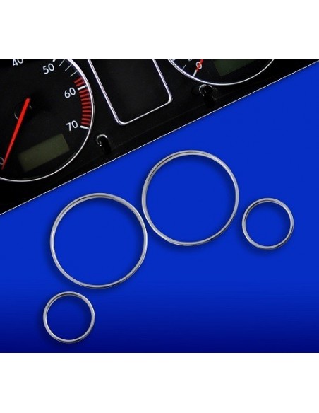 ANELLI CROMATI PER TACHIMETRO BMW SERIE 7 E38 dal 1994-2001