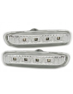FRECCE LATERALI LED CROMATE BMW SERIE 3 (E46) dal 1998-2003