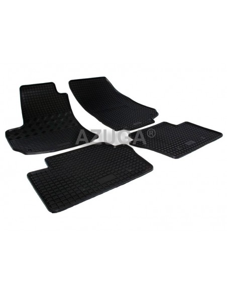4 TAPPETINI IN GOMMA NERI OPEL ZAFIRA FAMILY dal 2012-