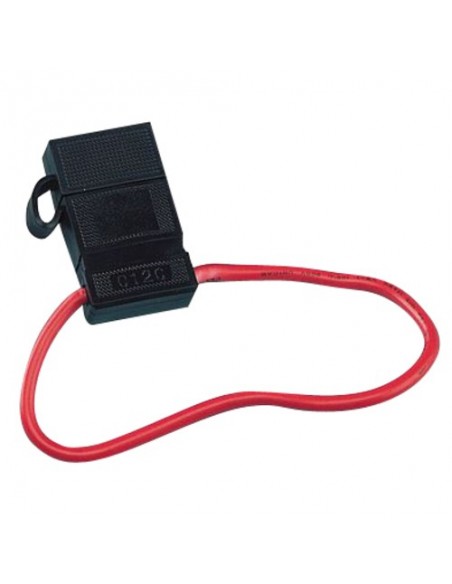 PORTAFUSIBILE PER FUSIBILI LAMELLARI DA 10 A 30A IMPERMEABILE