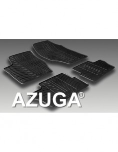 4 TAPPETINI IN GOMMA NERI PEUGEOT 308 + SW dal 2007-