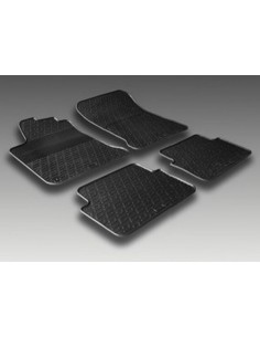 4 TAPPETI GOMMA NERI RENAULT LAGUNA III dal 2007-