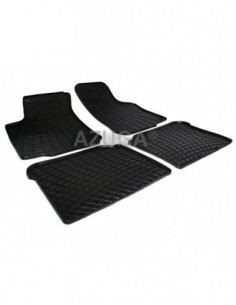 4 TAPPETI GOMMA NERI SEAT LEON (1M) dal 1999-2005