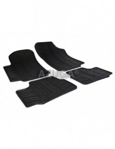 4 TAPPETI GOMMA NERI SKODA CITIGO dal 2011-