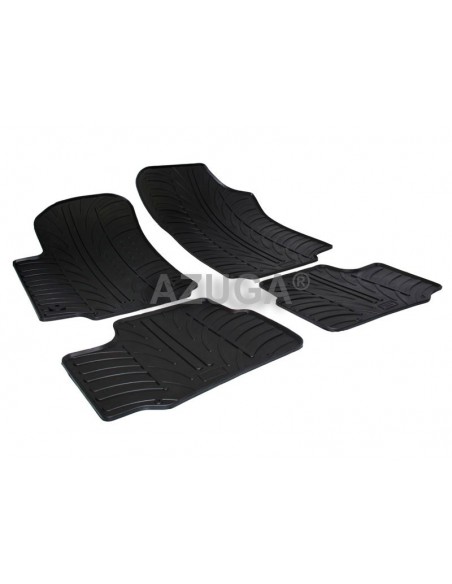 4 TAPPETI GOMMA NERI SKODA CITIGO dal 2011-