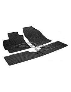 3 TAPPETI GOMMA NERI TOYOTA AURIS dal 2007-2012