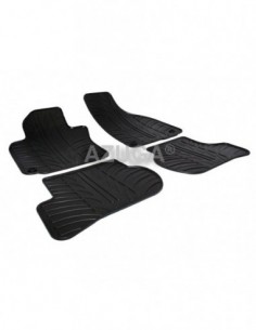 4 TAPPETI GOMMA NERI VOLKSWAGEN GOLF 5 BERLINA dal 2003-2008