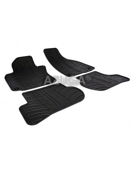 4 TAPPETI GOMMA NERI VOLKSWAGEN GOLF 5 BERLINA dal 2003-2008