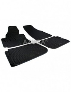 4 TAPPETI GOMMA NERI VOLKSWAGEN CADDY+CADDY LIFE+MAXY dal...