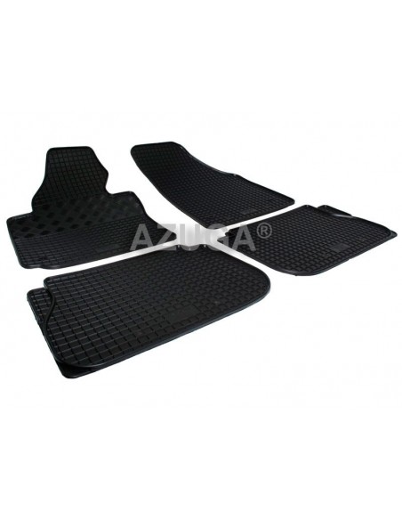 4 TAPPETI GOMMA NERI VOLKSWAGEN CADDY+CADDY LIFE+MAXY dal 2004-