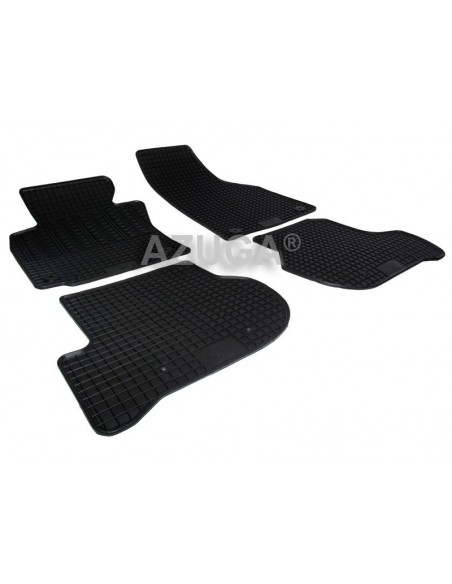 4 TAPPETI GOMMA NERI VOLKSWAGEN GOLF 6 VARIANT dal 2009-