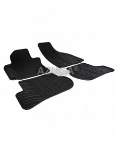 4 TAPPETI GOMMA NERI VOLKSWAGEN GOLF 6 VARIANT dal 2009-