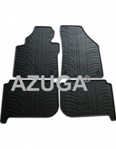 4 TAPPETI GOMMA NERI VOLKSWAGEN TOURAN dal 2003-2007