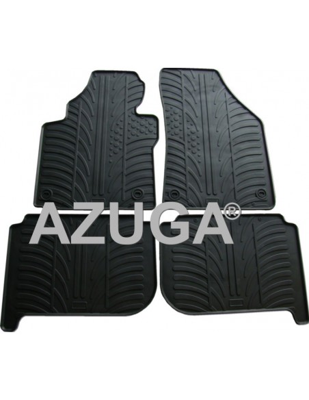 4 TAPPETI GOMMA NERI VOLKSWAGEN TOURAN dal 2003-2007