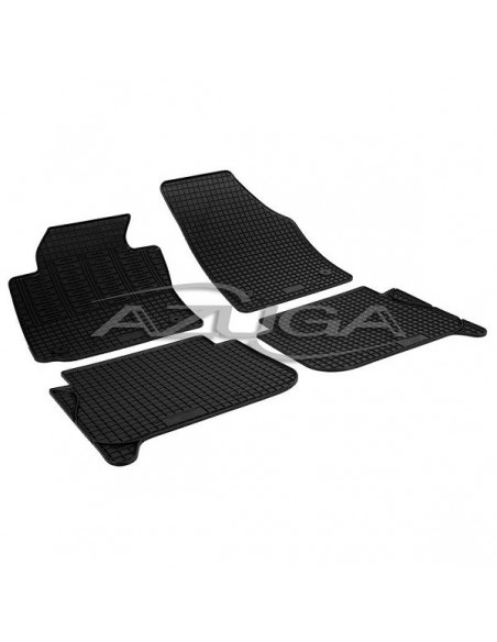 4 TAPPETI GOMMA NERI VOLKSWAGEN TOURAN dal 2007 al 2015