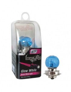 LAMPADINA EFFETTO XENON S3 P26S +25% 4500K GLOW WHITE BRYTE