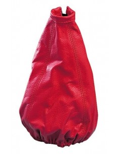 CUFFIA CAMBIO IN VERA PELLE ROSSA UNIVERSALE