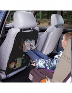 PROTEZIONE SEDILE BLACKY POLIESTERE NERO 61x39cm