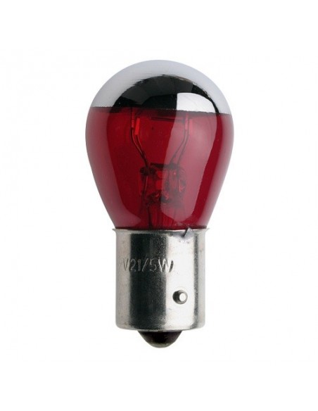 COPPIA LAMPADINE STOP ROSSA 21W BA15S P21W