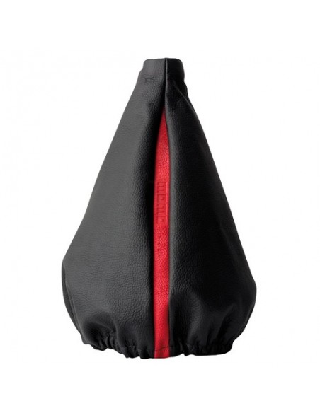 CUFFIA CAMBIO IN VERA PELLE NERA QUARK MOMO