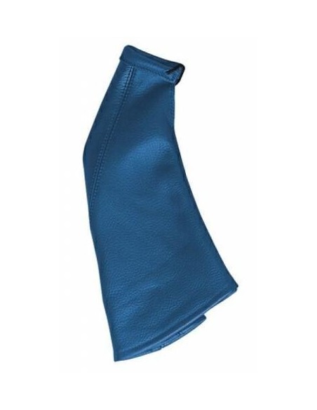 CUFFIA FRENO A MANO IN PELLE BLU