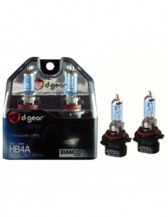 COPPIA LAMPADINE EFFETTO XENON HB4A +70% 4300K HYPER WHITE