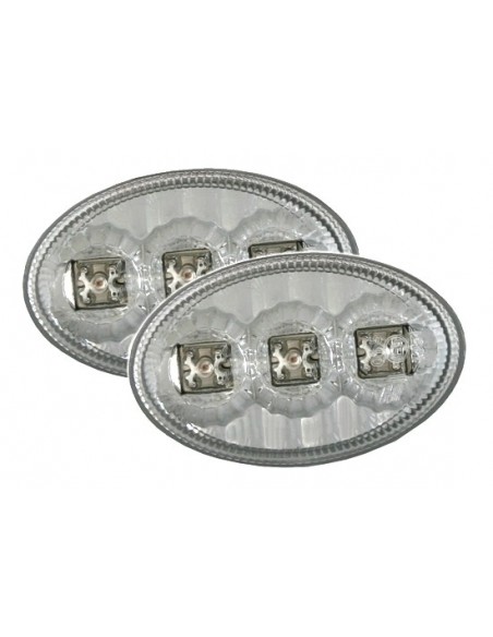 FRECCE LATERALI LED CROMATE OPEL CORSA C dal 2000-2006