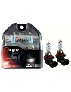 COPPIA LAMPADINE EFFETTO XENON HB4 +50% 4000K SUPER WHITE