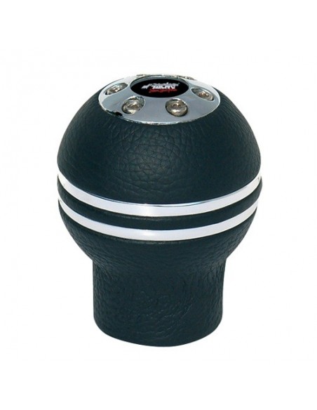 POMELLO CAMBIO PER RETROMARCIA CLASSICA INDIGO IN PELLE NERA