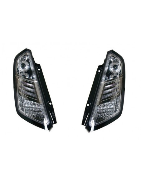 FARI POSTERIORI A LED CROMATI FIAT GRANDE PUNTO (199) DAL 2005-