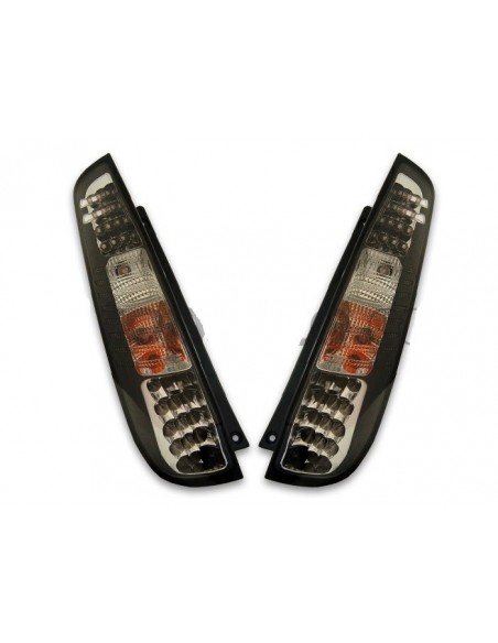 FARI POSTERIORI A LED NERI FORD FIESTA MK6 dal 2001-2008