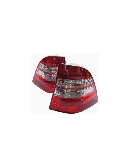 FARI POSTERIORI A LED CROMATI MERCEDES ML (W163) dal 1998-2005