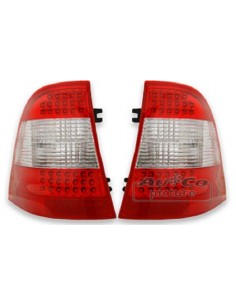 FARI POSTERIORI A LED CROMATI MERCEDES ML (W163) dal...