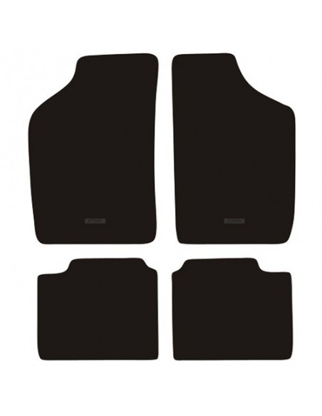 TAPPETI SU MISURA IN MOQUETTE NERO FIAT PUNTO II dal 1999-2005