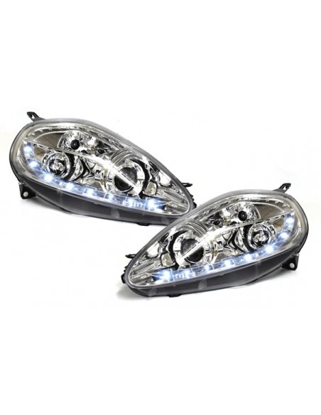 DEVIL EYES FIAT GRANDE PUNTO CROMATI dal 2005-2008