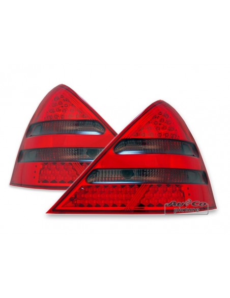 FARI POSTERIORI A LED FUME' MERCEDES SLK (R170) dal 1996-2004