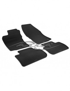 4 TAPPETI GOMMA NERI ALFA ROMEO 147 dal 2000-2010