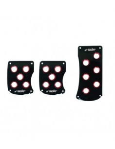 PEDALIERA IN ALLUMINIO NERO/ROSSO CAMBIO MANUALE SIMONI...