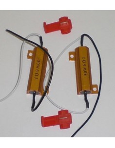 RESISTENZE 50W 6 OHM P21 P21/5W T20 LAMPADE LED STOP FRECCE