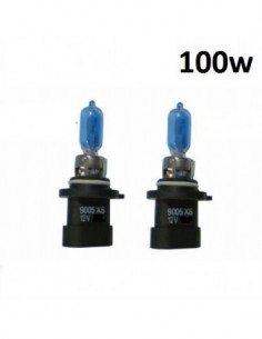 COPPIA LAMPADINE EFFETTO XENON HB3A +85% 4800K EXTREME WHITE