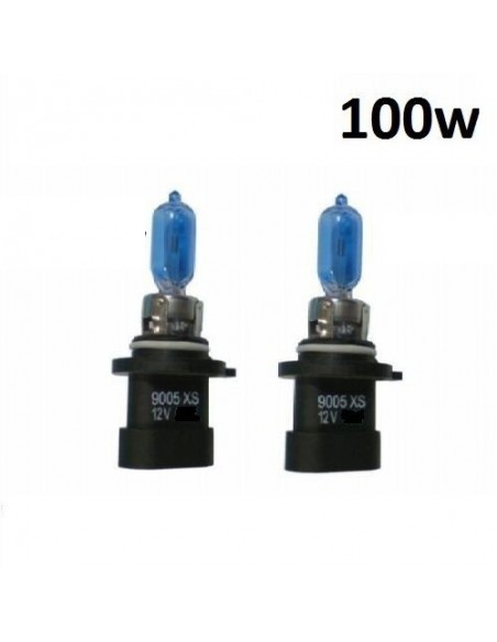 COPPIA LAMPADINE EFFETTO XENON HB3A +85% 4800K EXTREME WHITE