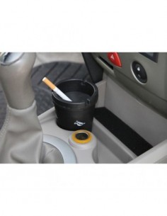 POSACENERE TRUCK NERO UNIVERSALE AUTO CAMION CAMPER