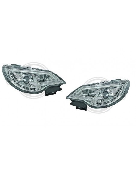 DEVIL EYES OPEL CORSA D CROMATI dal 2011-2014